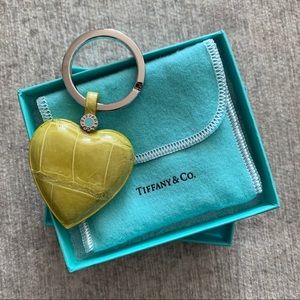 Tiffany & Co. Green Crocodile Keyring